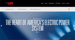 Desktop Screenshot of americanpetroleuminstitute.net